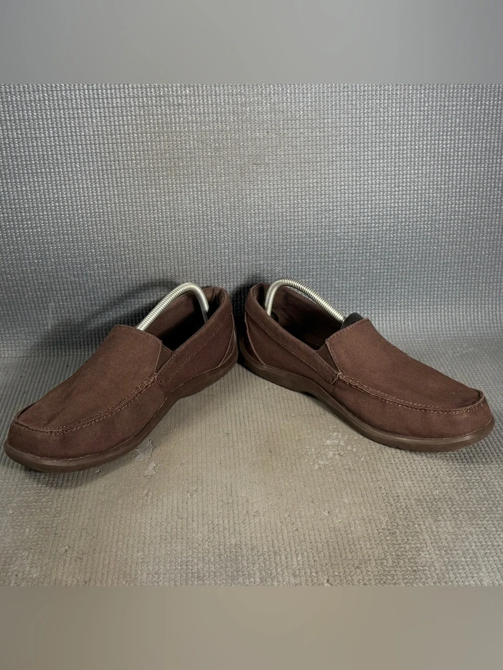 CROCS Walu Canvas Driver Moc Slip On Shoes Men’s Size 11